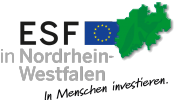 Logo ESF in Nordrhein-Westfalen